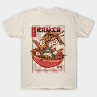 Ramen Poster Retroro T-Shirt